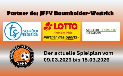 Spielplan 09.03. – 15.03.2026