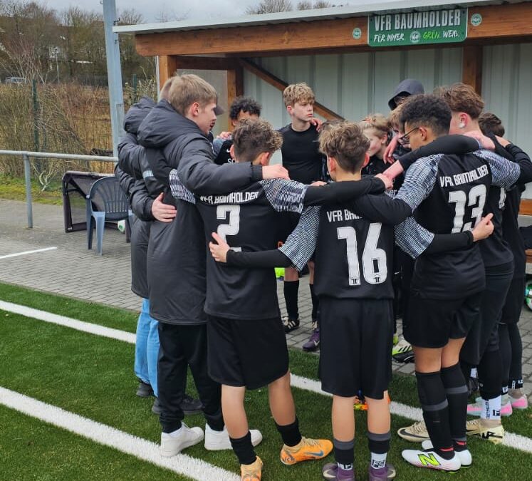 Remis auf schwierigem Geläuf – C-Jugend des JFFV zeigt Moral