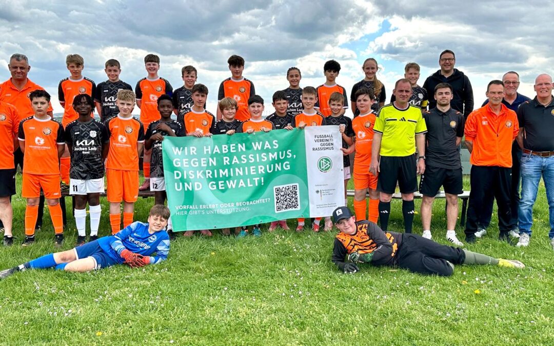 Vielfalt ist unsere Stärke. Rassismus ist unser Gegner“ – JFFV Baumholder-Westrich setzt klares Zeichen für Toleranz