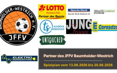 Spielplan vom 13.08.2026 bis 20.08.2026